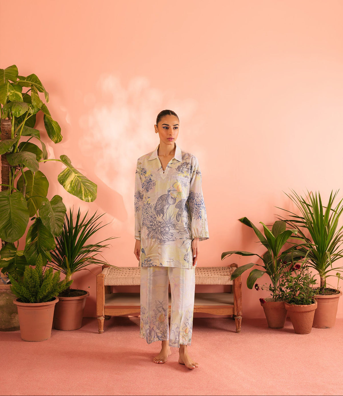 Vintage Toile Matching Set